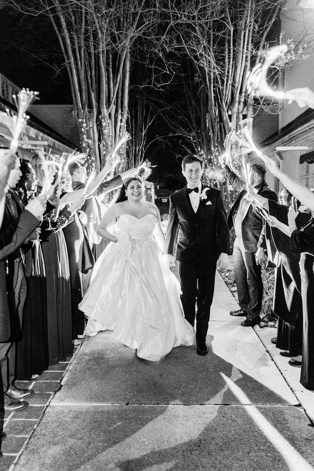 Barn at Reynolda Village wedding - blush wedding gown by Astrid + Mercedes