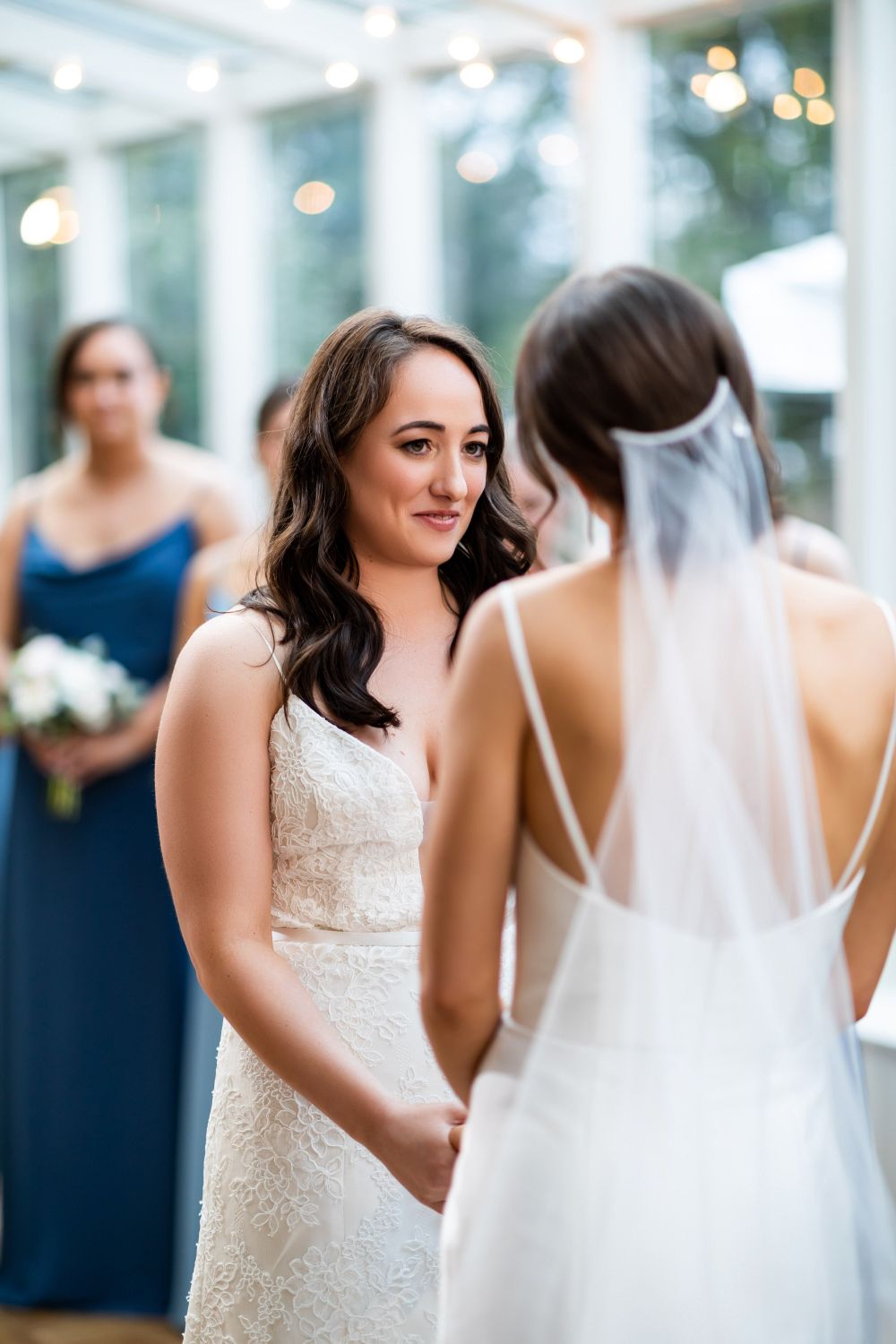 New York wedding at Crabtree Kittle House - Astrid & Mercedes Sunny gown