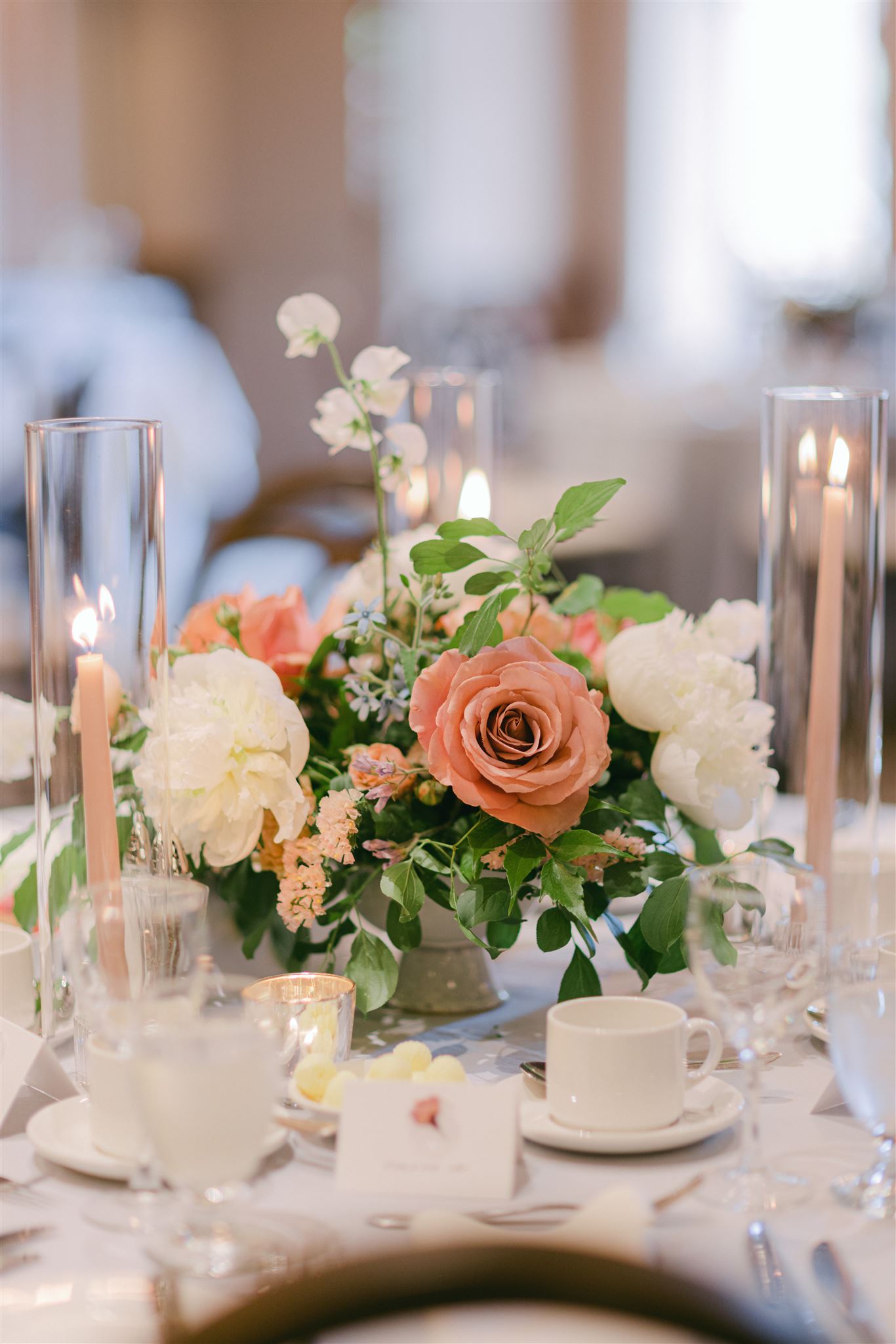 Toronto Wedding at Pillar and Post Hotel - custom Lea-Ann Belter Bridal gown