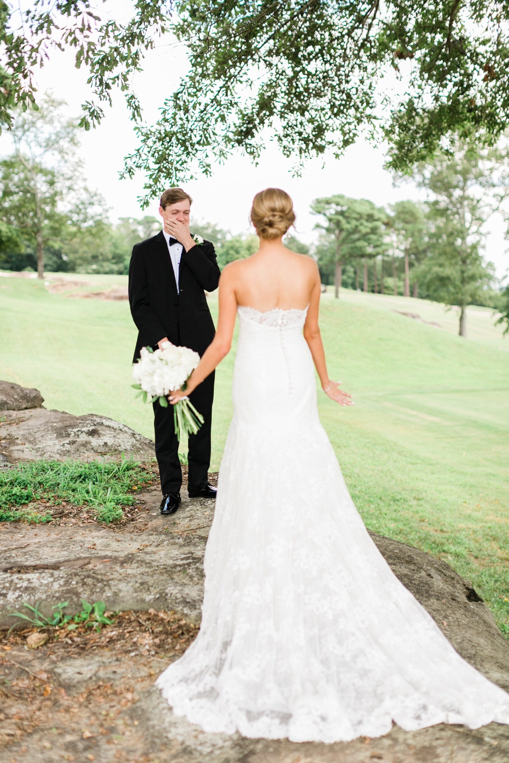 Birmingham Wedding - Lace bridal gown by Lea-Ann Belter _0278