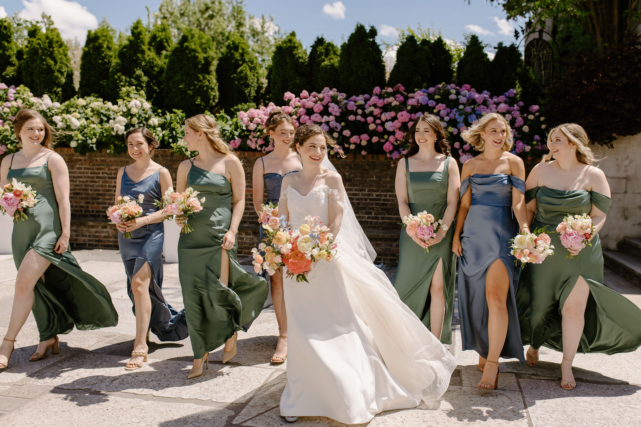 bridesmaid dresses in greensboro nc Greensboro Wedding at Cadillac Garage